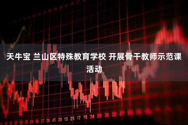 天牛宝 兰山区特殊教育学校 开展骨干教师示范课活动